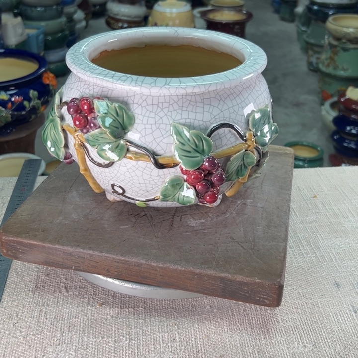 泳坤堂石湾盆陶瓷