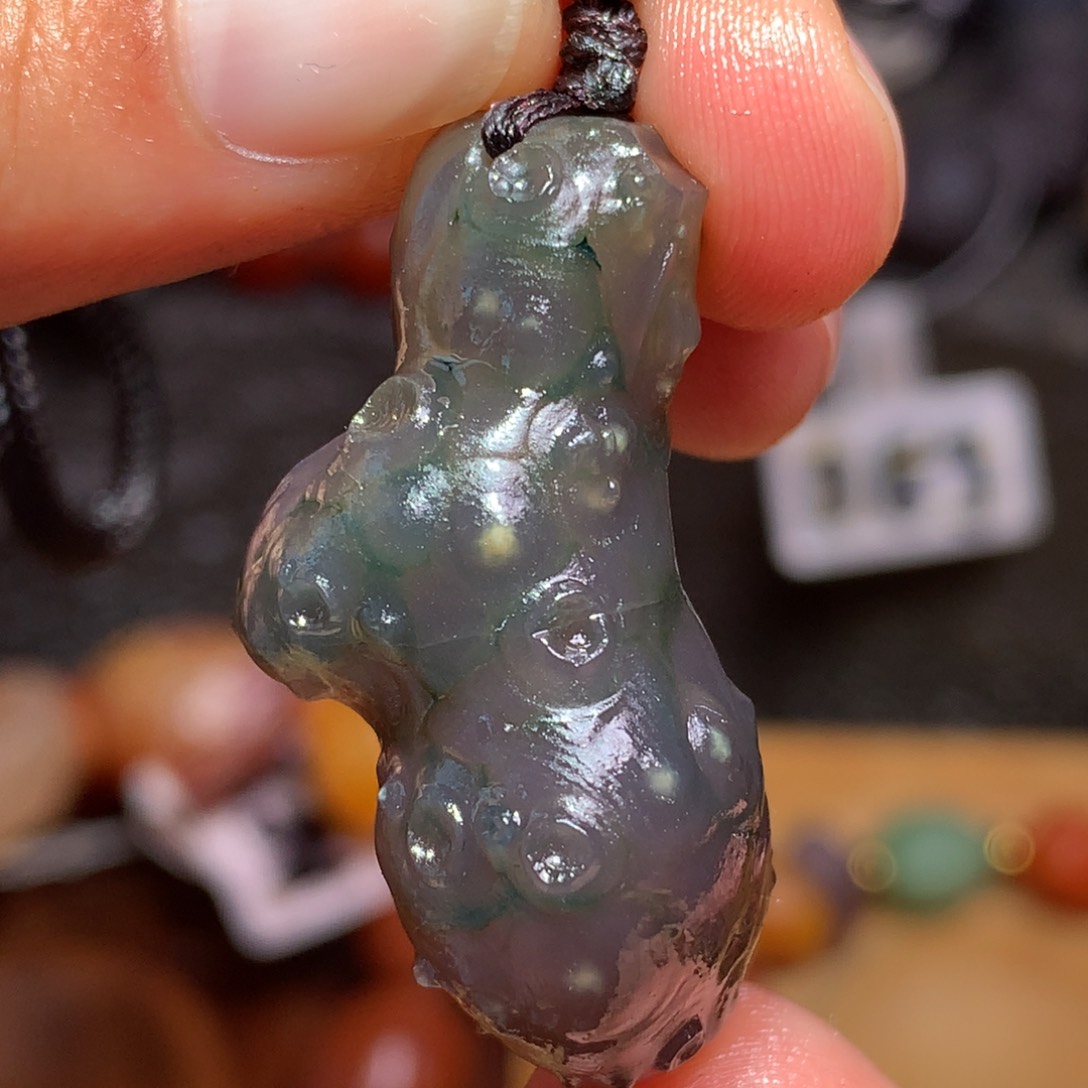 未镶嵌玛瑙/玉髓珠宝半成品