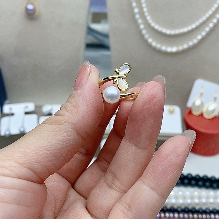 淡水珍珠戒指未镶嵌