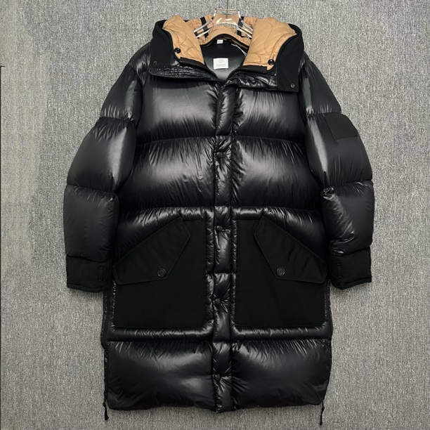 99新 BURBERRY/博柏利 保暖可拆卸内衬长袖羽绒服/M码/99新/13639