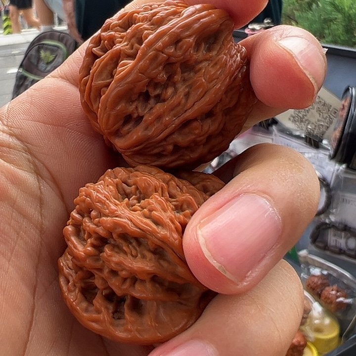 琳***桐吊坠桃核狮虎核桃