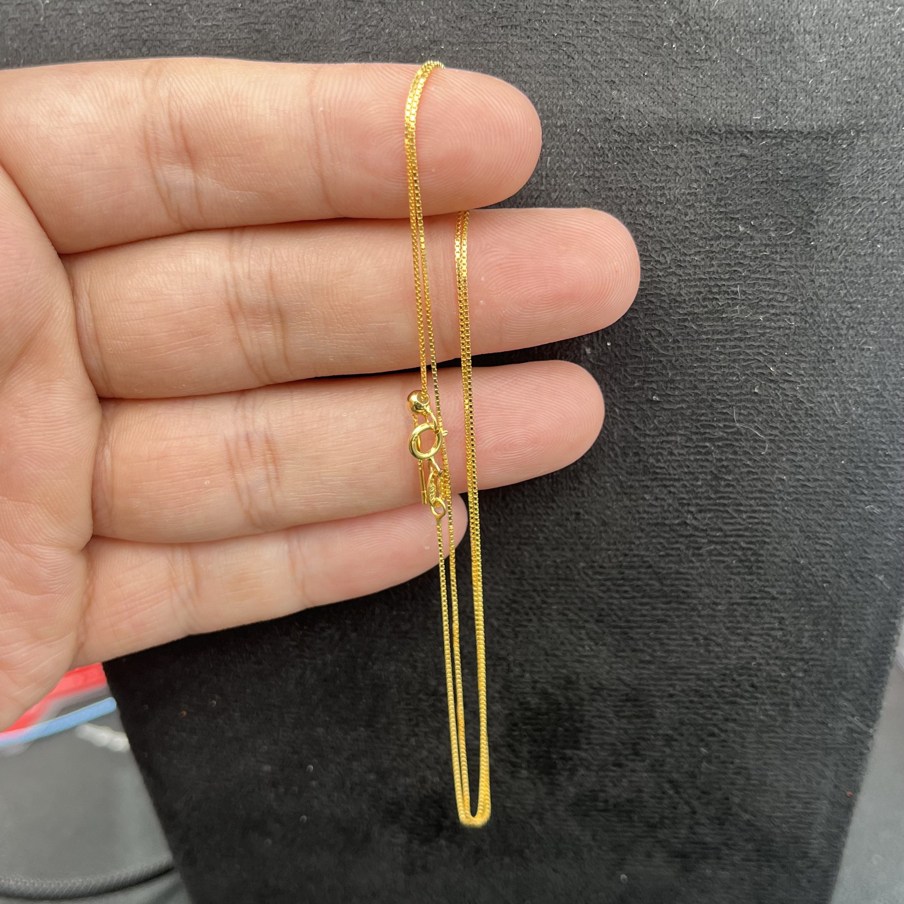 925银银制品 S925银针式银链子