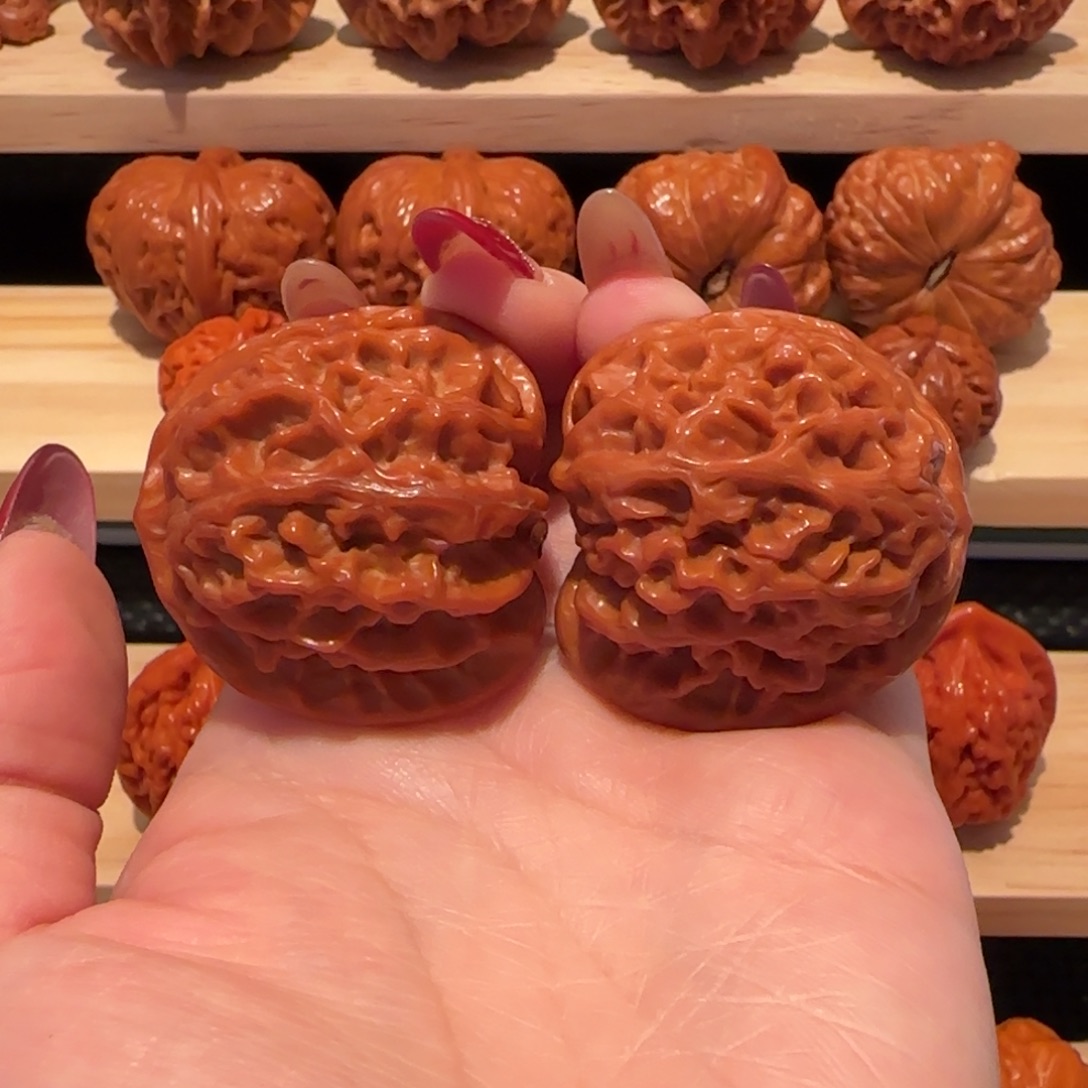 吊坠文玩核桃苹果园40精品3117