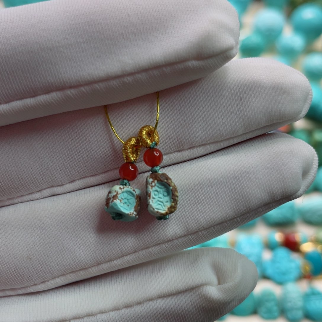 南红玛瑙颈饰未镶嵌