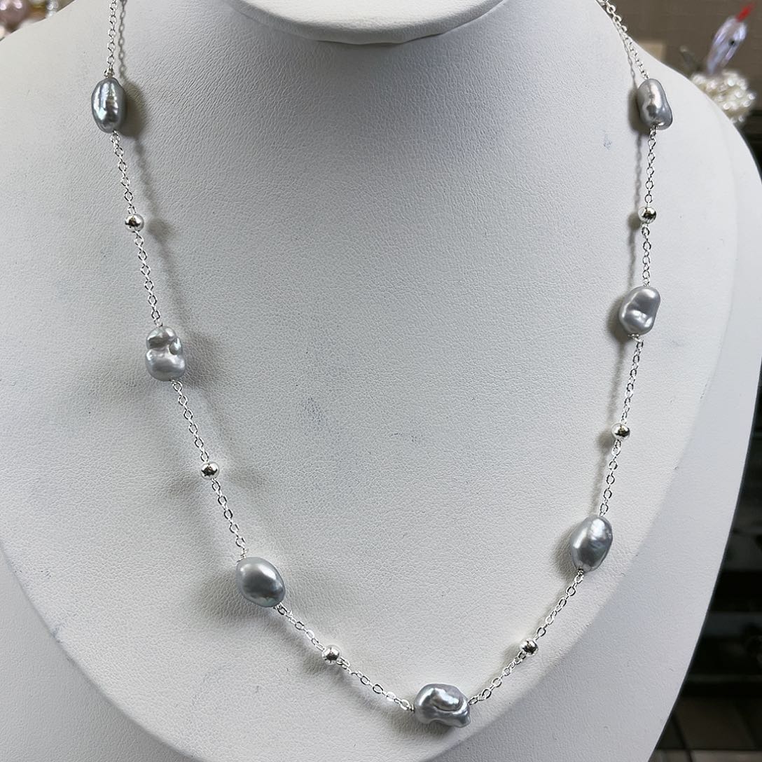 淡水珍珠项链未镶嵌【纯恬】