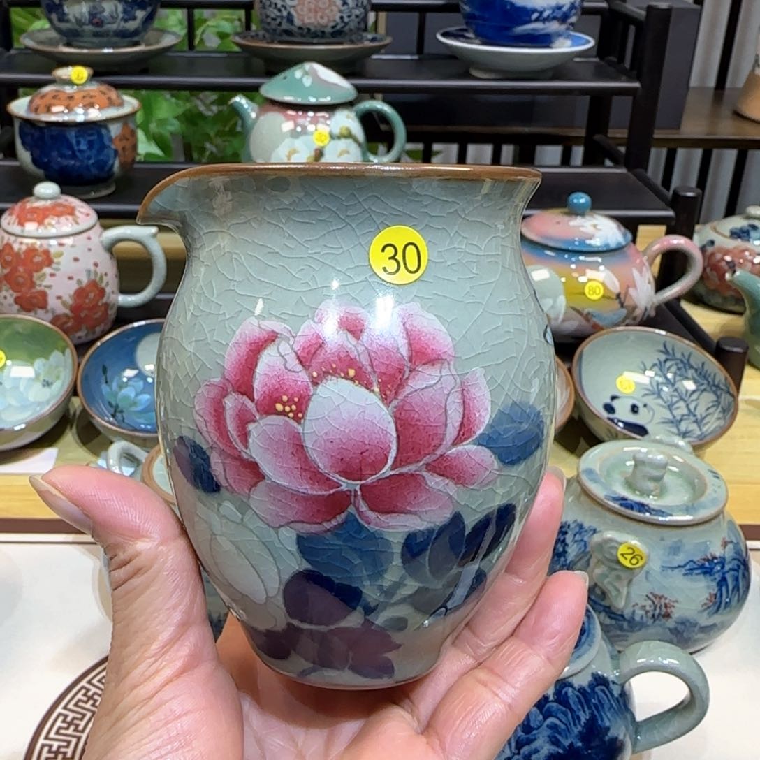 张*纯景德镇陶瓷手绘茶具