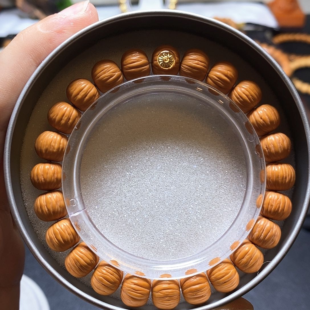 猴头核桃手串金标911尺寸11左右全品256号