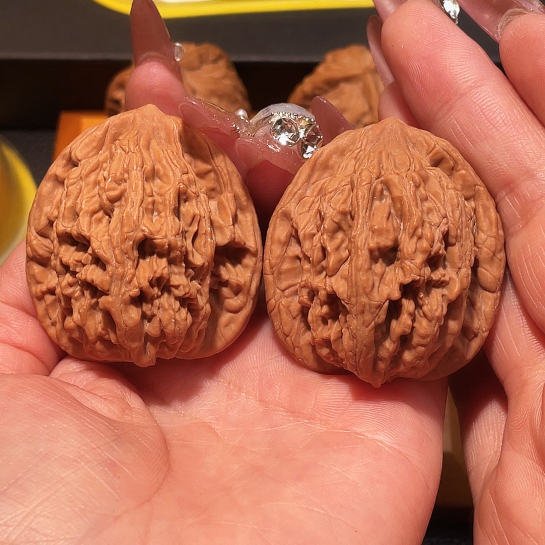 故***。吊坠文玩核桃40全品麦虎