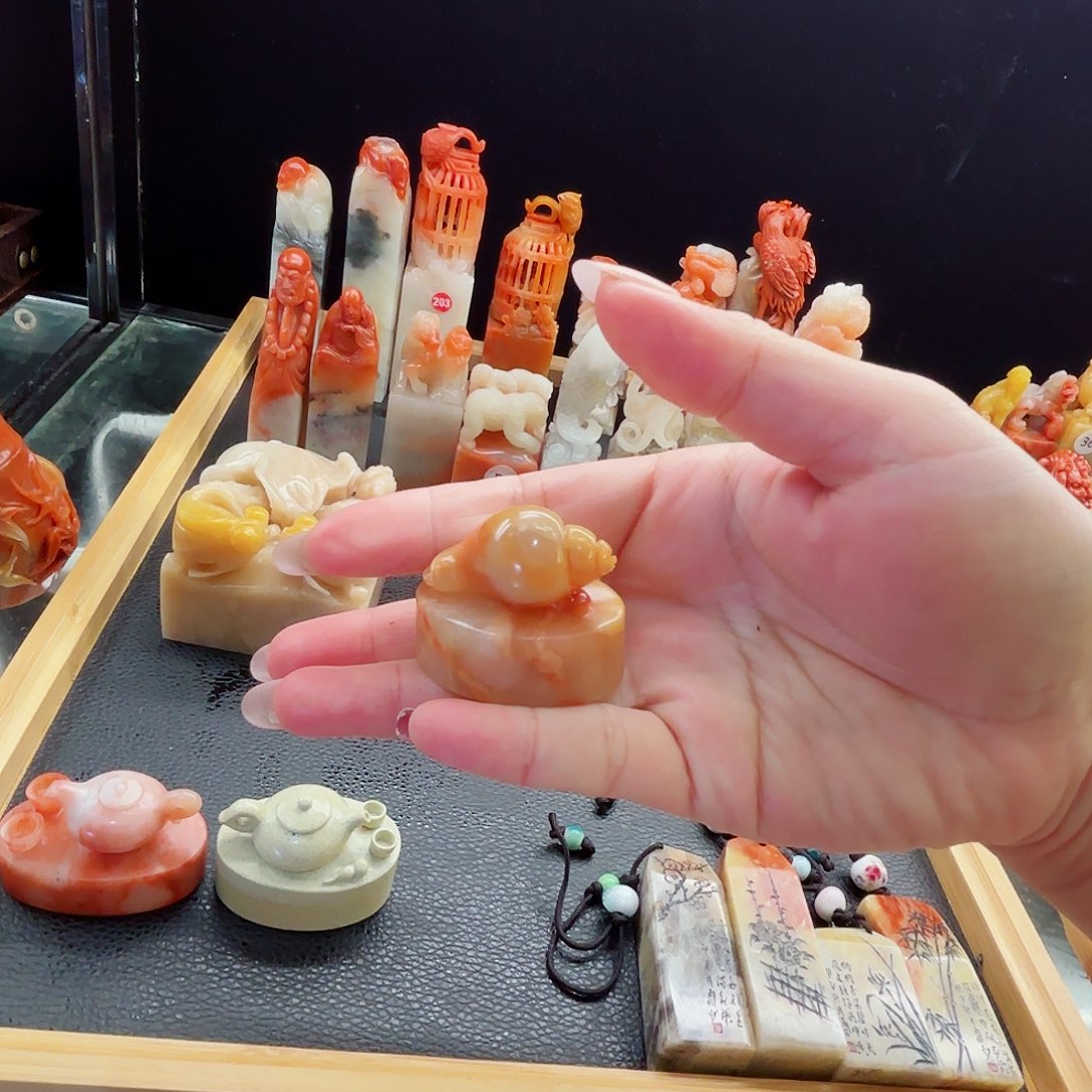 寿山石印石寿山石印章