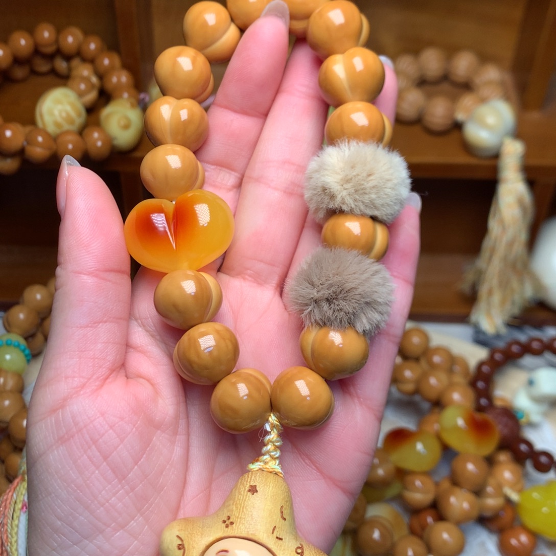 猴头核桃把件15高定定制