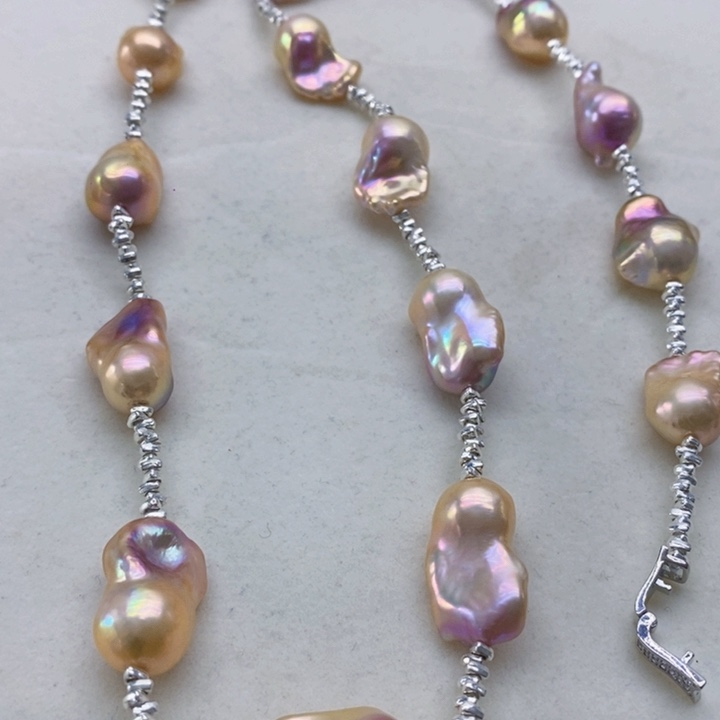 银S925镶嵌淡水珍珠耳饰冬**阳