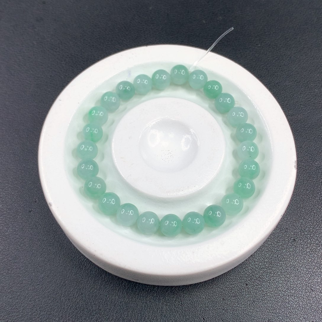 未镶嵌手链翡翠翡翠散珠多样性发一