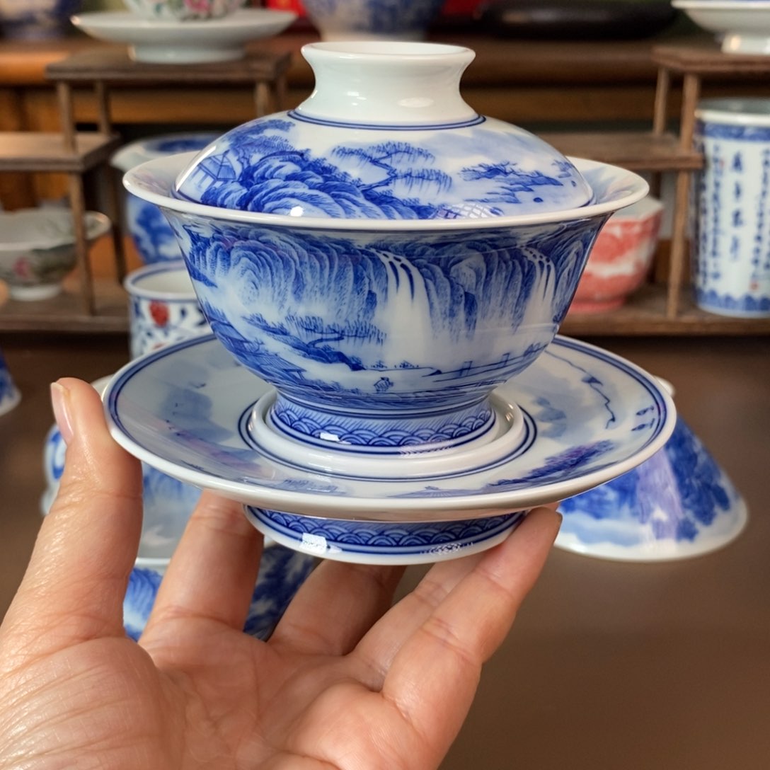 景德镇陶瓷手工手绘