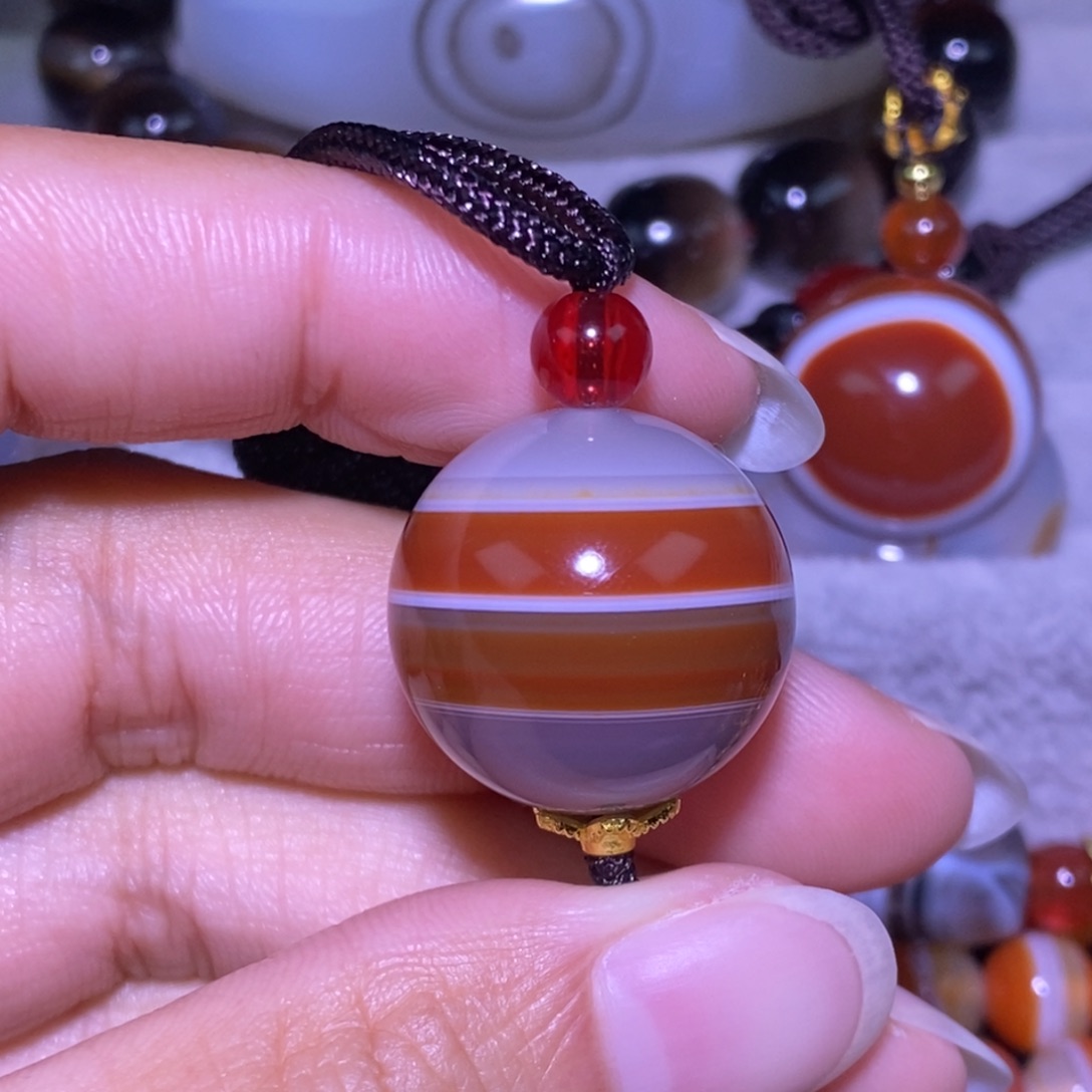 玛瑙/玉髓未镶嵌颈饰