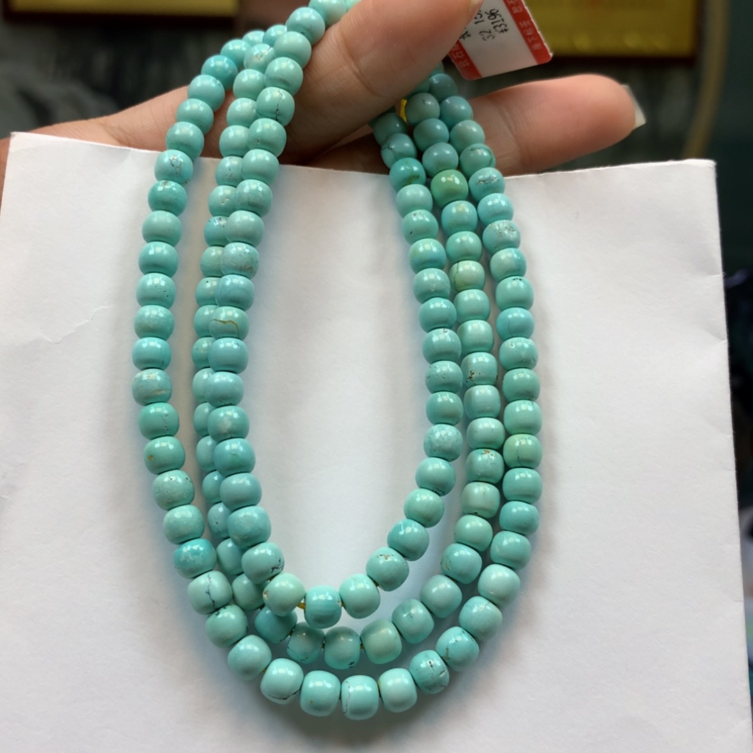 绿松石长链未镶嵌