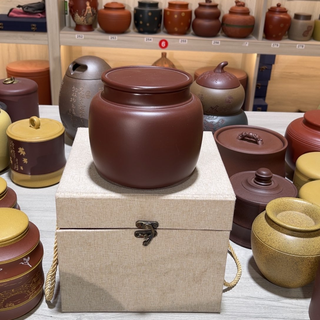 紫砂茶叶罐紫砂的制作