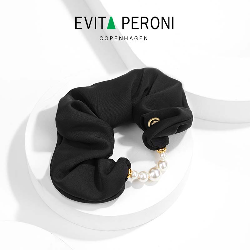 Evita Peroni/依慧达复古珍珠发饰大肠发圈头饰DB