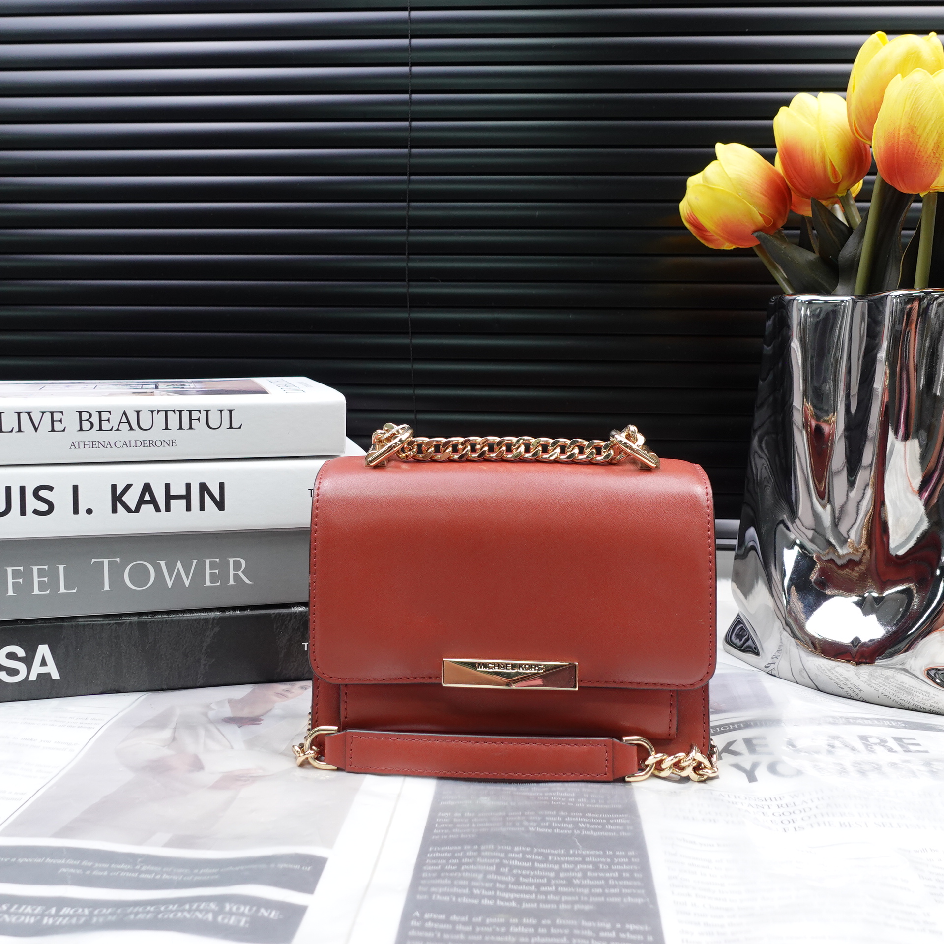 95新 MICHAEL KORS/迈克高仕 单肩包/T10280268