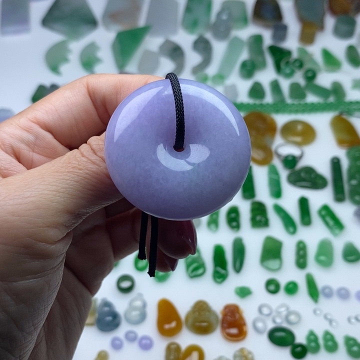 翡翠未镶嵌挂件天然翡翠