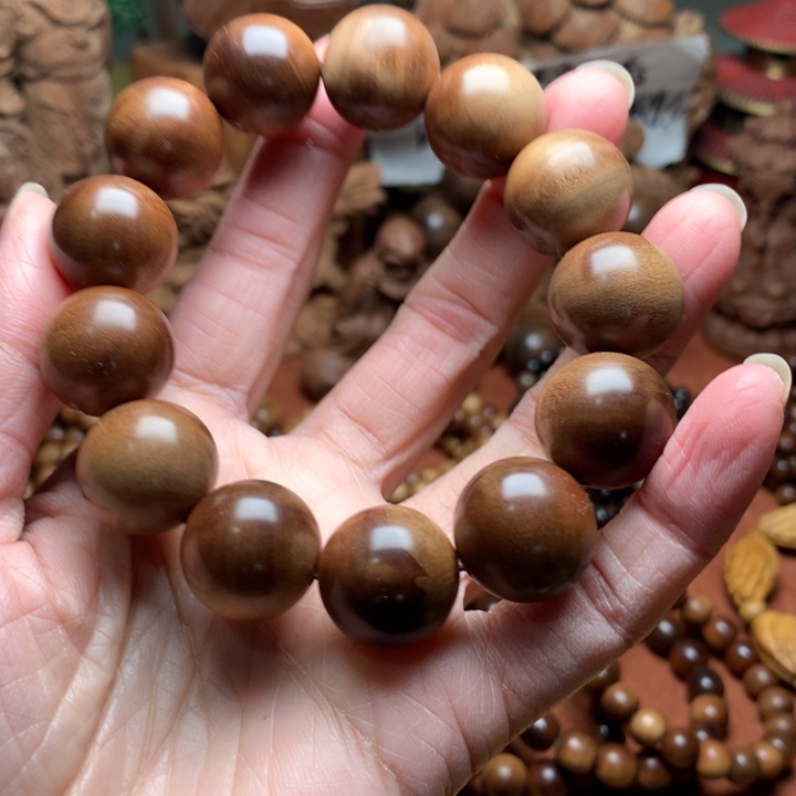 阿***南手串/手链檀香木老山檀1.8沉水微瑕