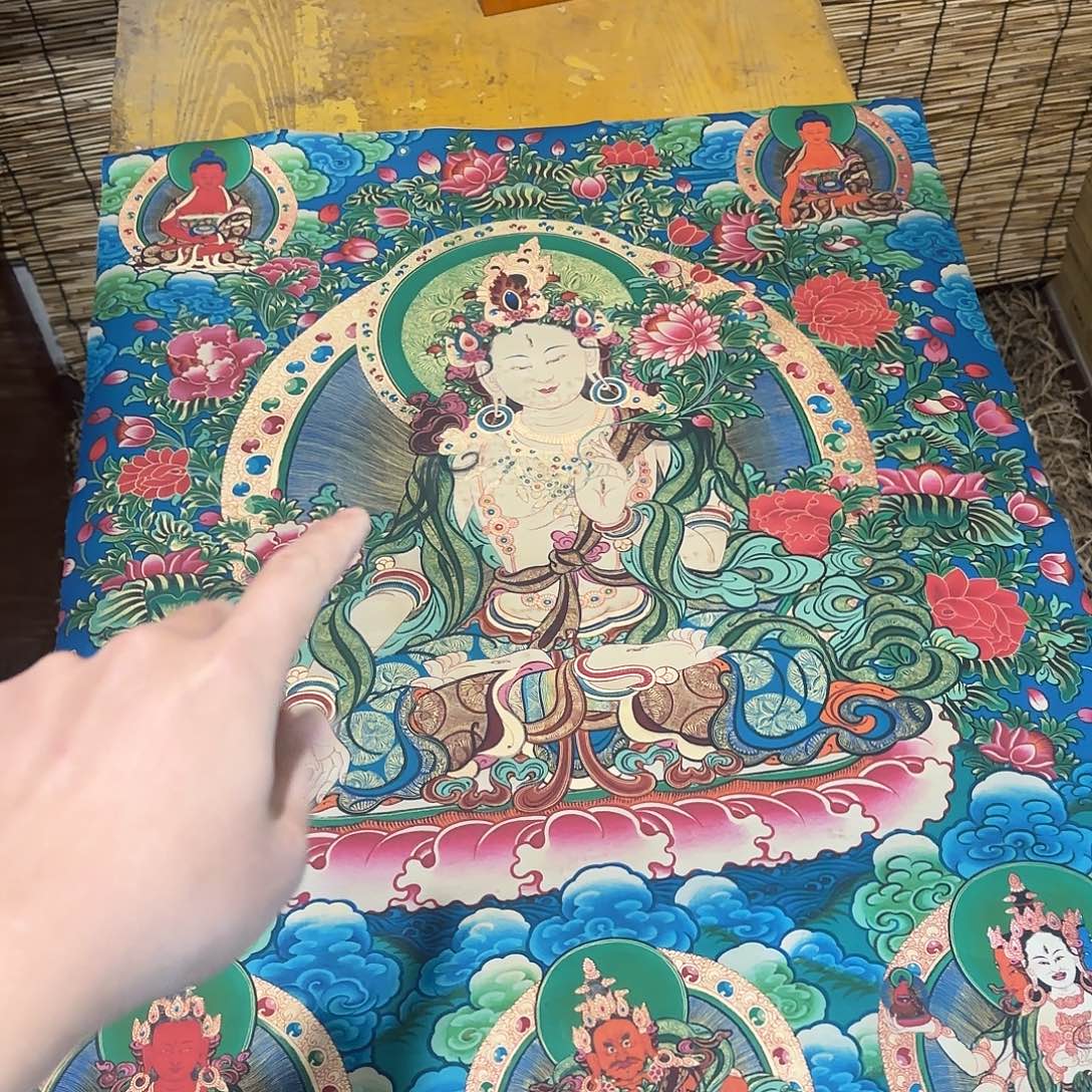 卡纸白度母16105。。