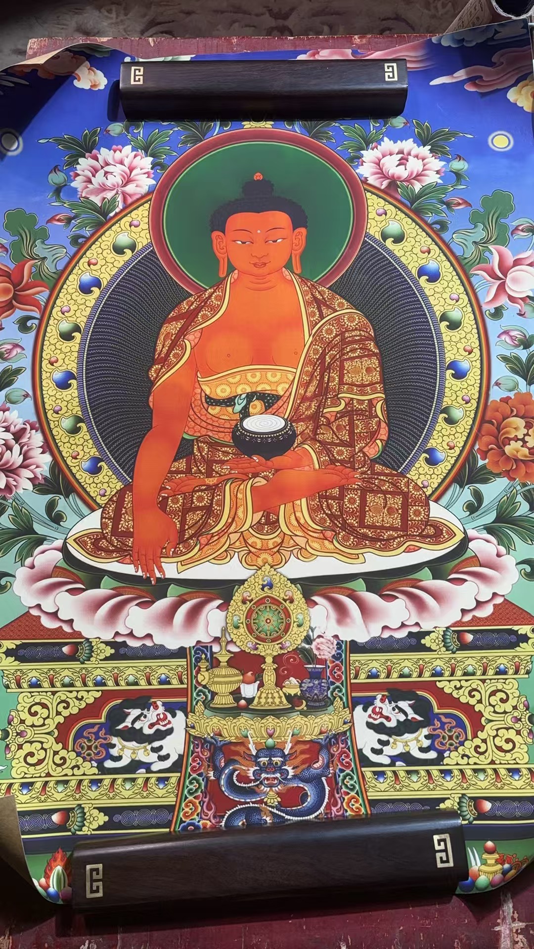 龙妹漂亮的唐卡316