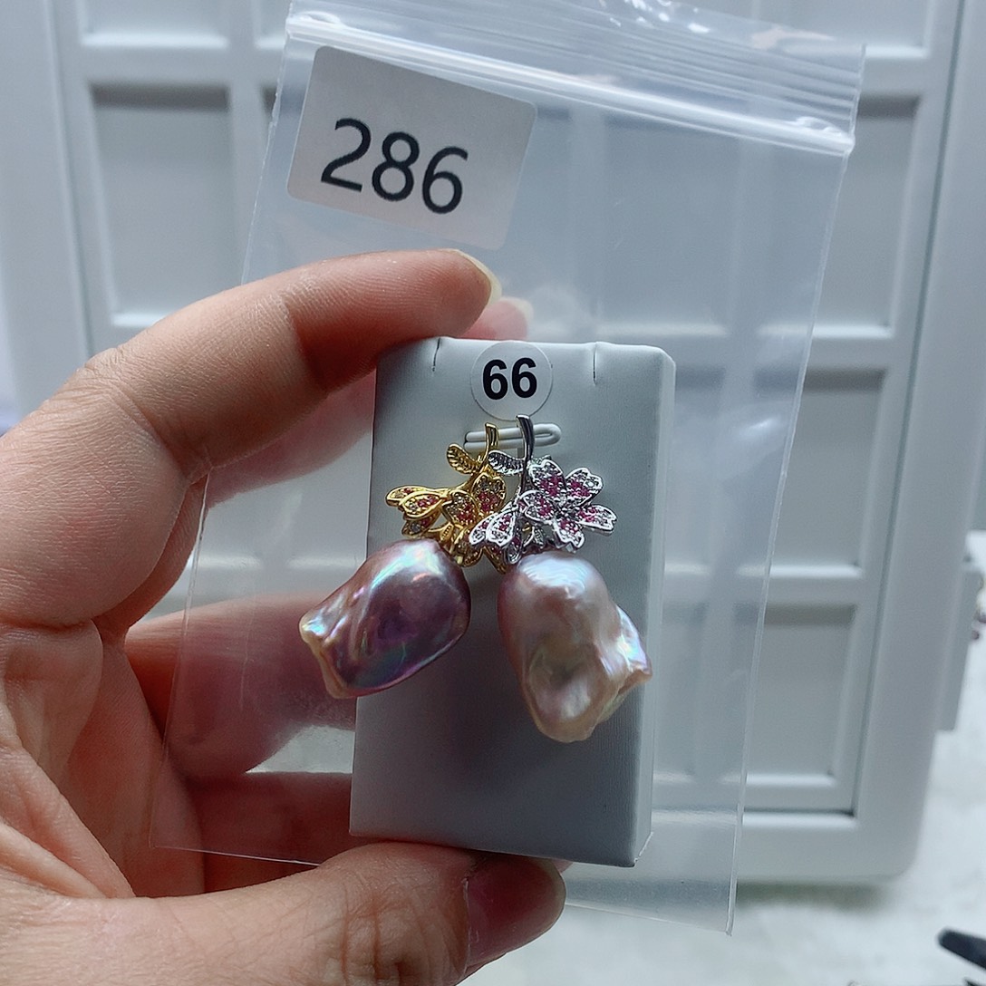 冰***冰合金淡水珍珠吊坠(不含链)