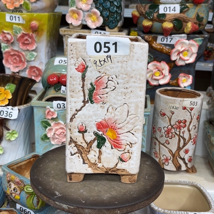 紫砂花盆粗陶材质多肉花盆