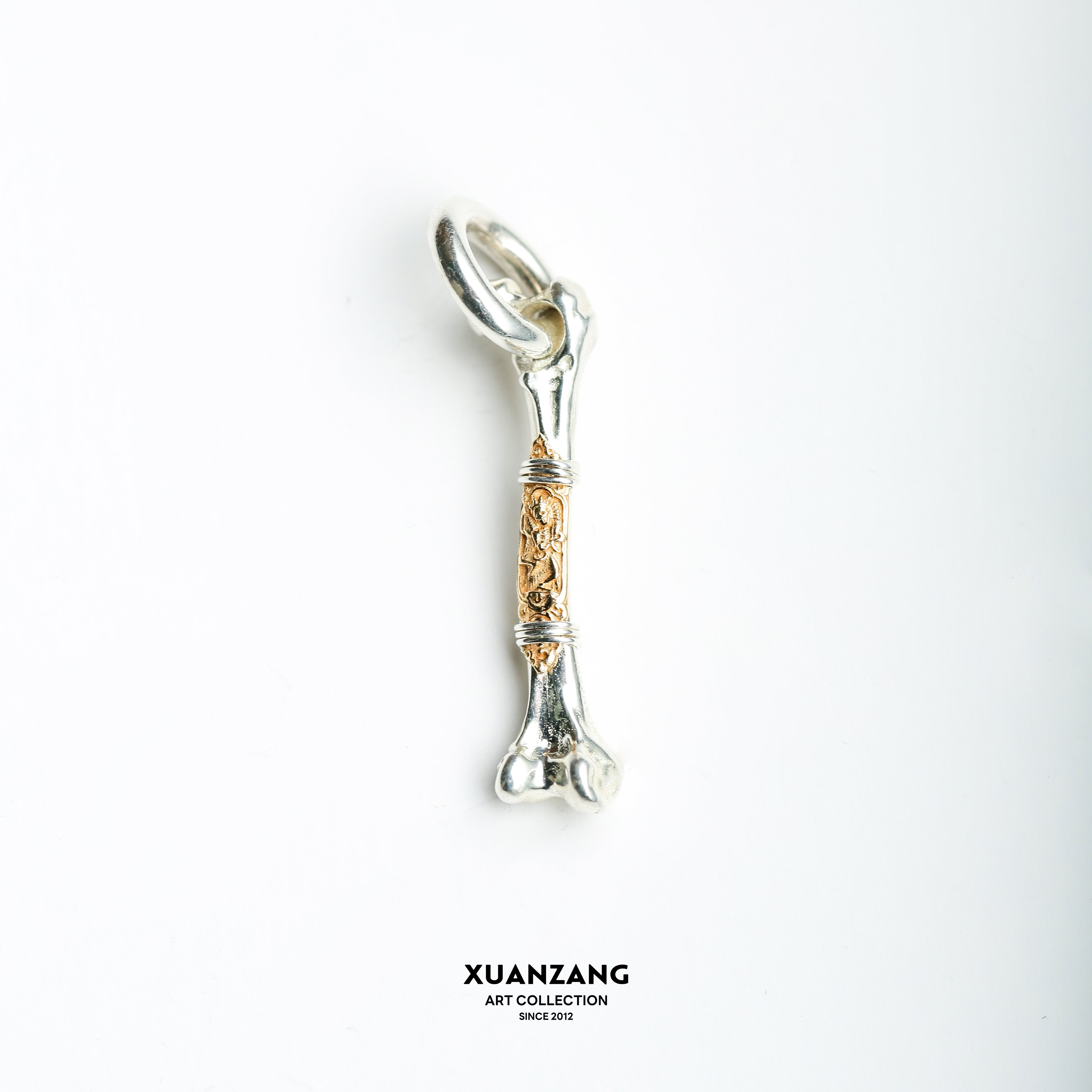 【玄藏】有礼有面2.0版 刻骨铭心 银金版 3cm 侧挂