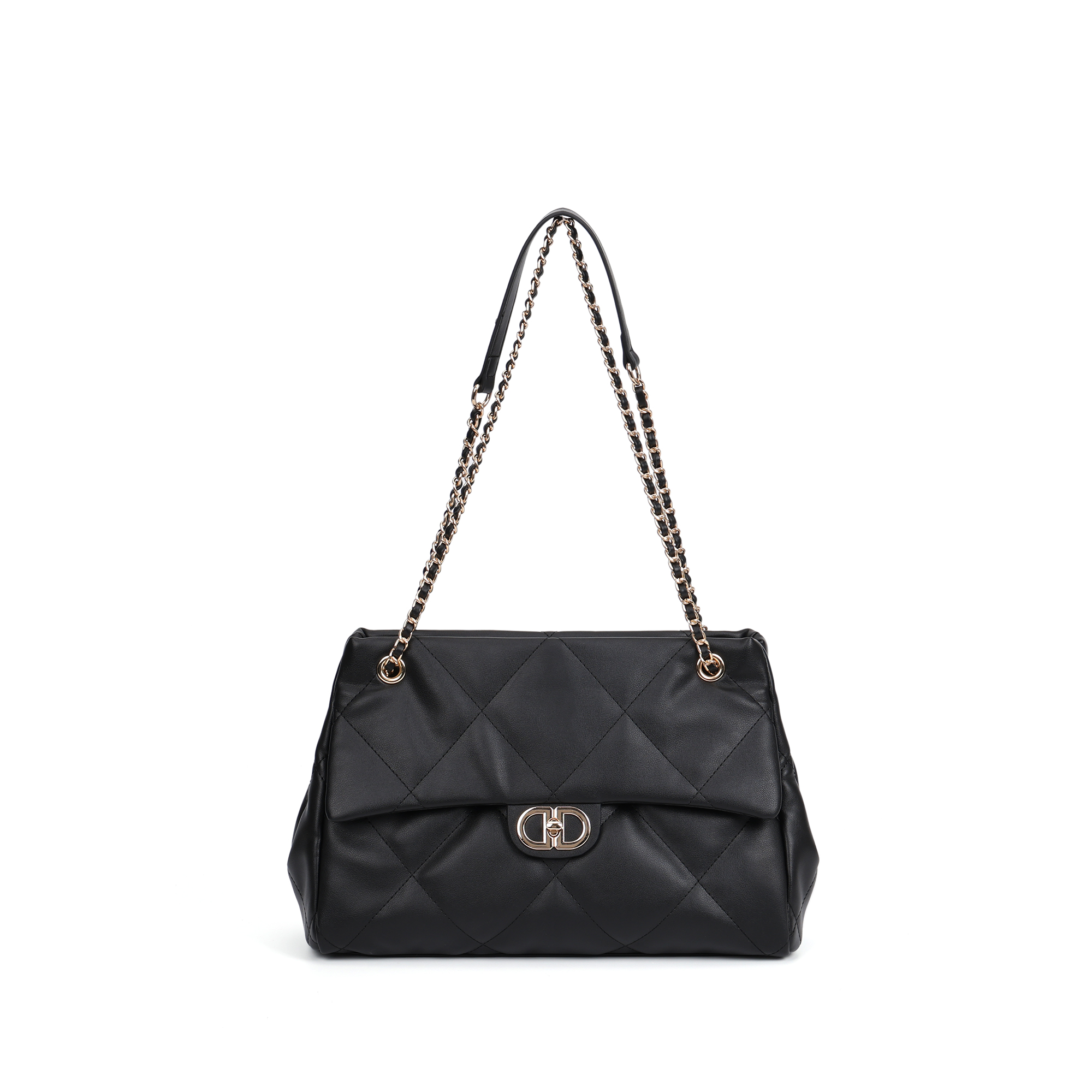 BV&GV/25年秋冬上新小香风百搭时尚气质手拎单肩包菱格斜挎包1182