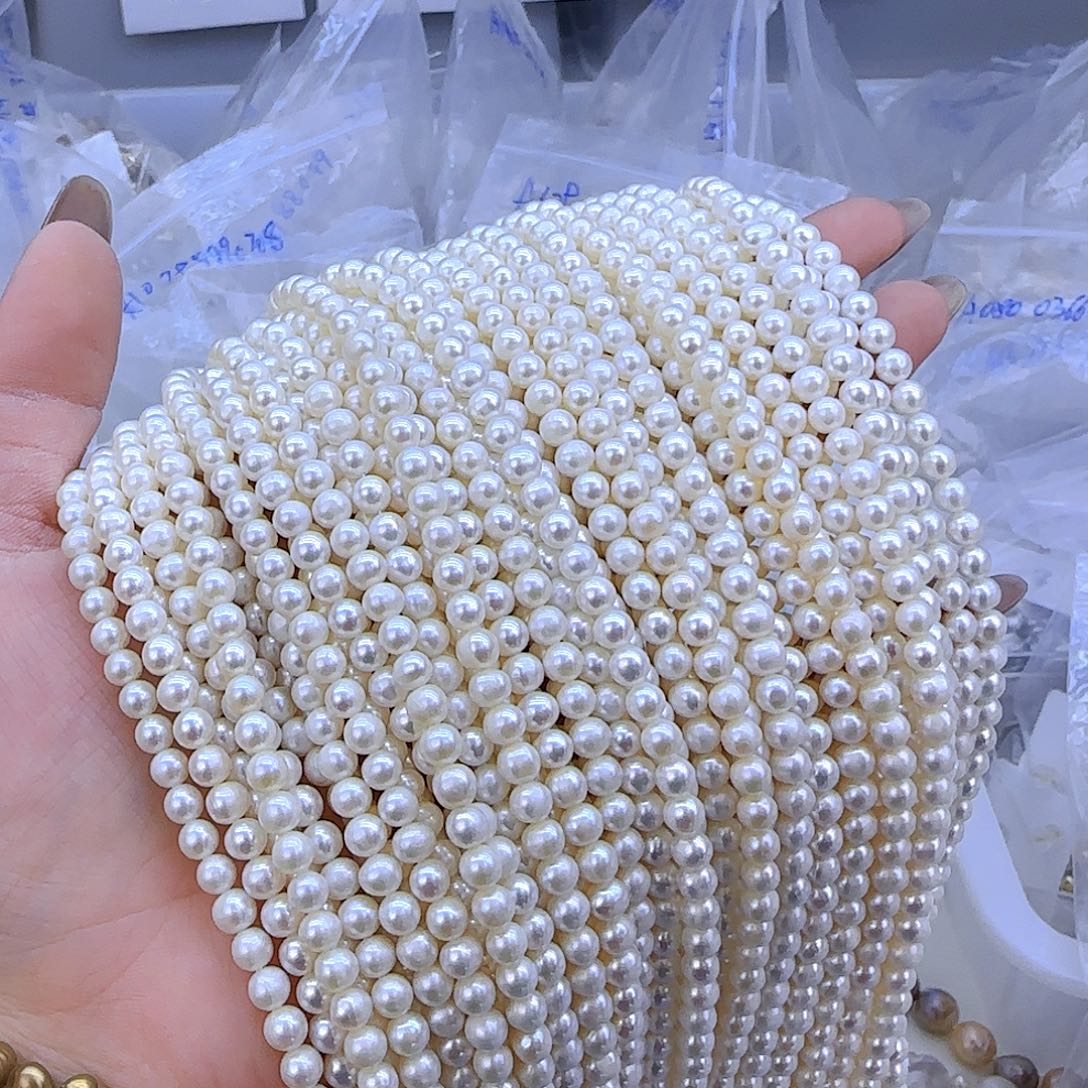 未镶嵌项链定制613淡水珍珠