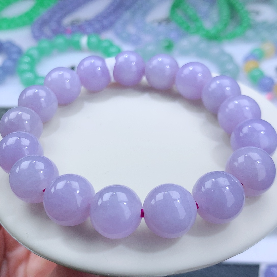 翡翠手串未镶嵌卡12