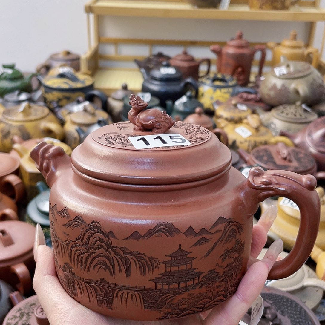 茶壶紫砂安**上紫砂微瑕