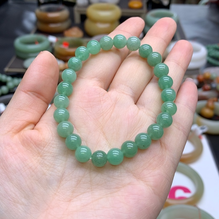 石英质玉手串未镶嵌