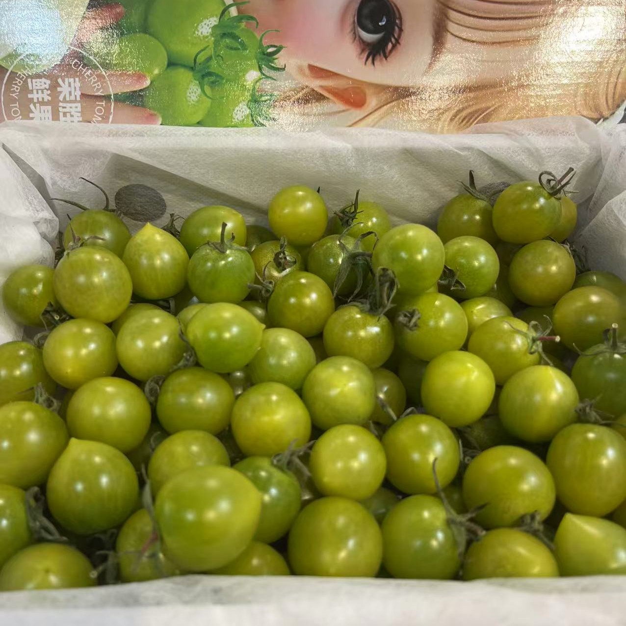 奶油青千禧柿一箱（2斤左右）