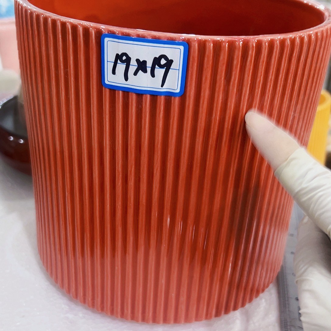 有孔，外贸尾单陶瓷花盆凑单10米包邮