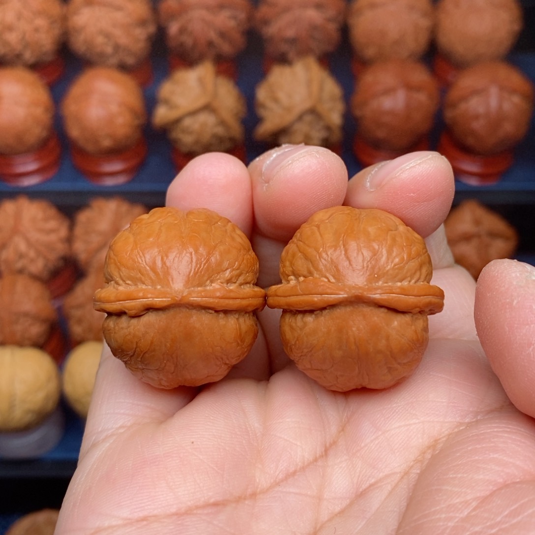 把件文玩核桃手捻野生精品佛珠