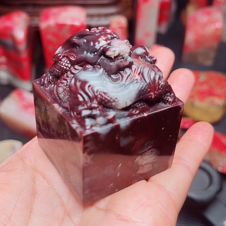 昌化石昌化冻石精品印章