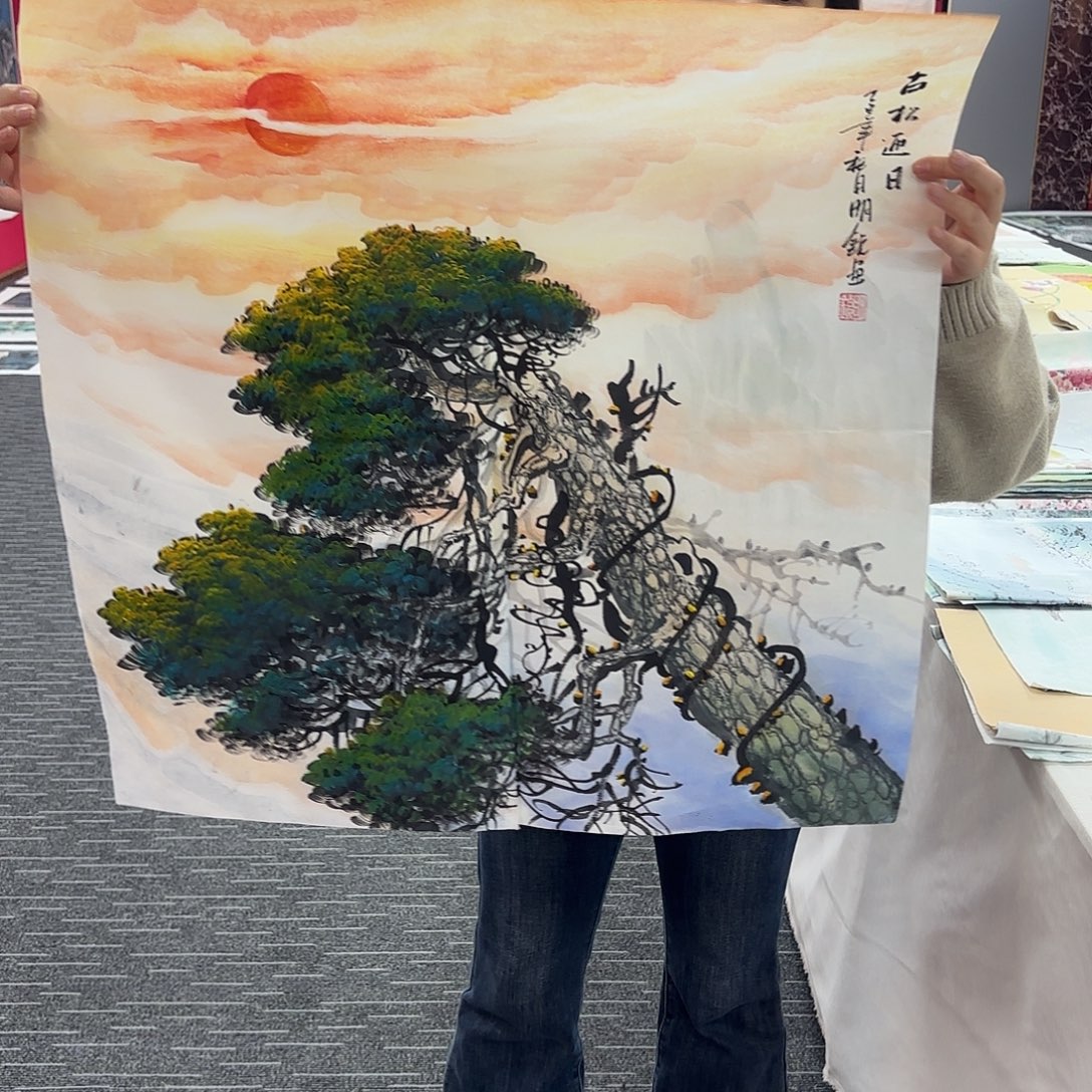 国画国画作品纯手绘