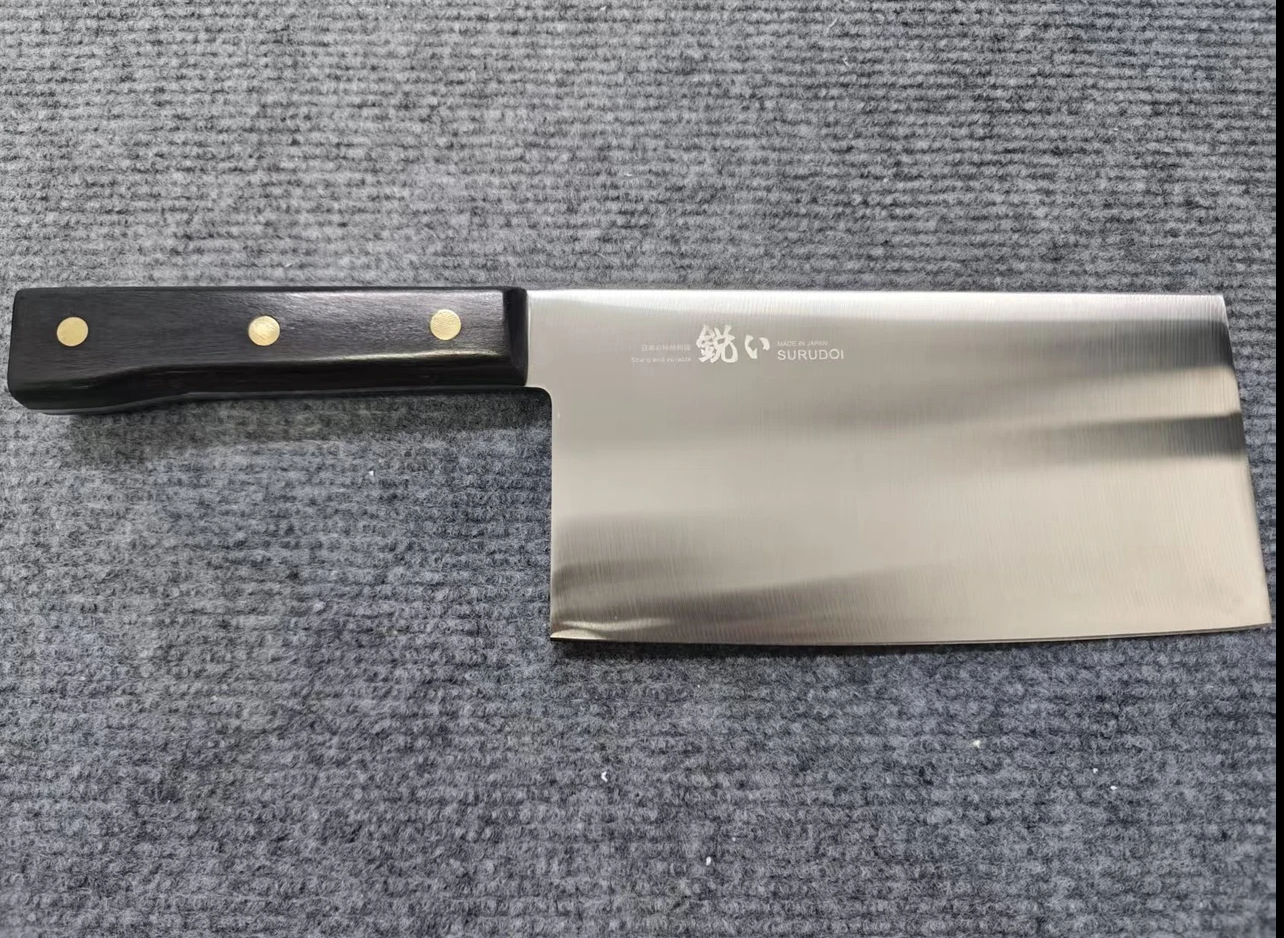 家用厨房切水果切菜刀锋利加厚不锈钢高硬度刀厨师斩切刀小菜切