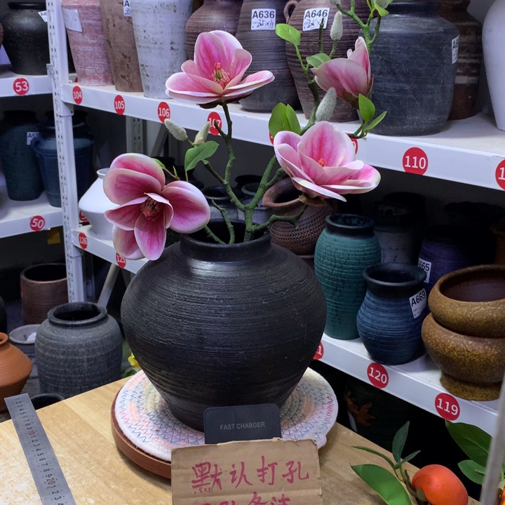 【闪购商品】红陶默认打孔高20口8.5