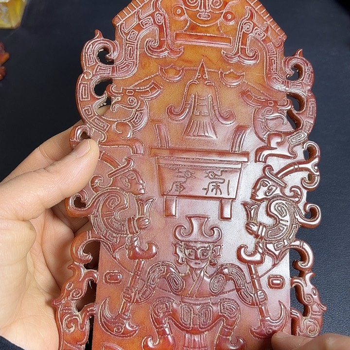 把件白玉菩提一个一个