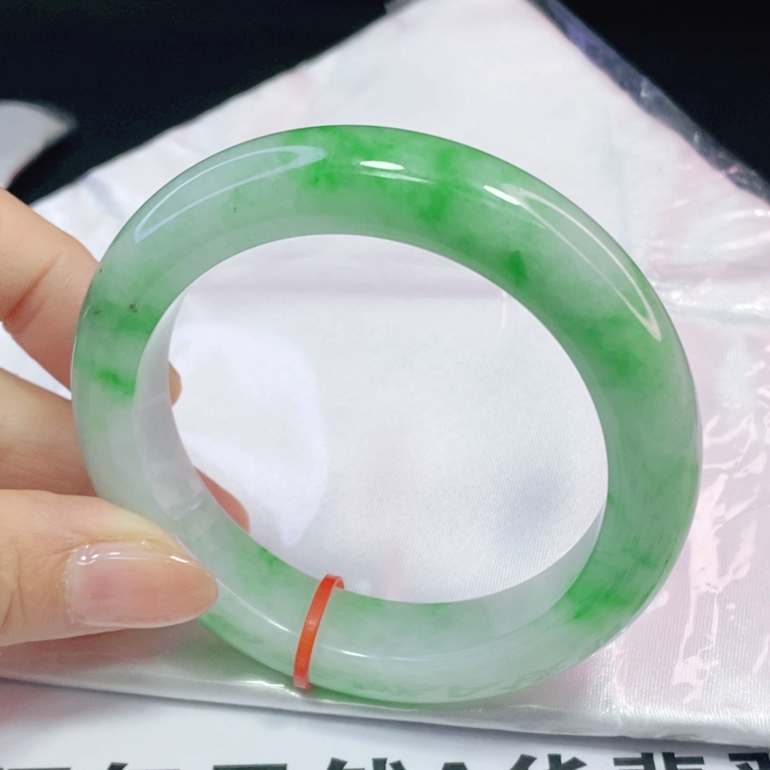 未镶嵌手镯翡翠55.3