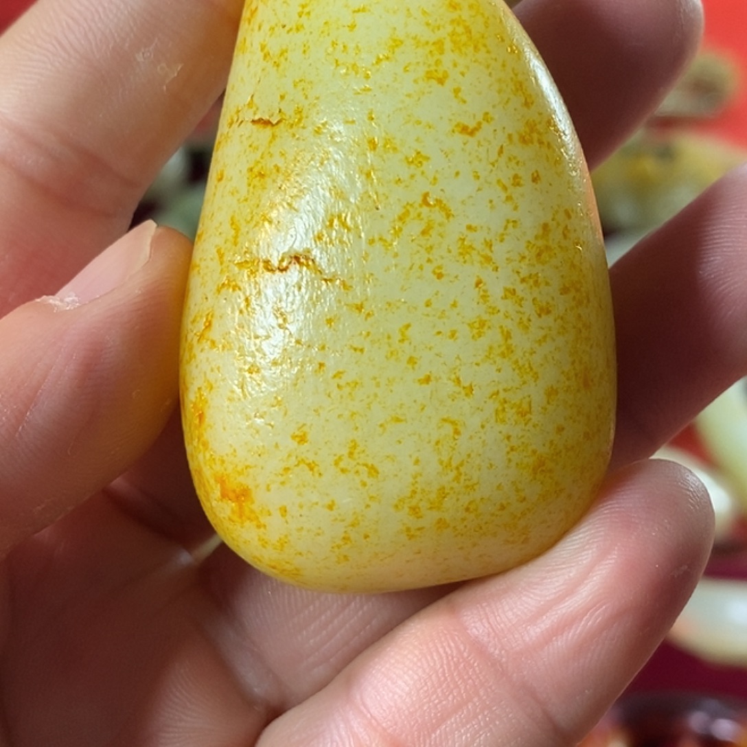 和田玉（糖玉）未镶嵌挂件我也想你想我的时候可以