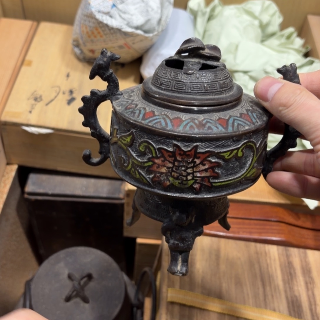 大***熊般若中古美术工艺品
