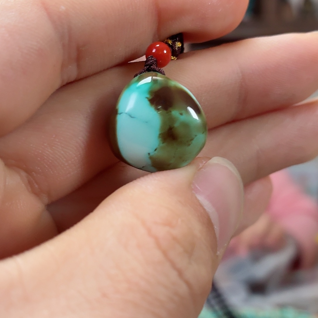 未镶嵌绿松石珠宝奇石