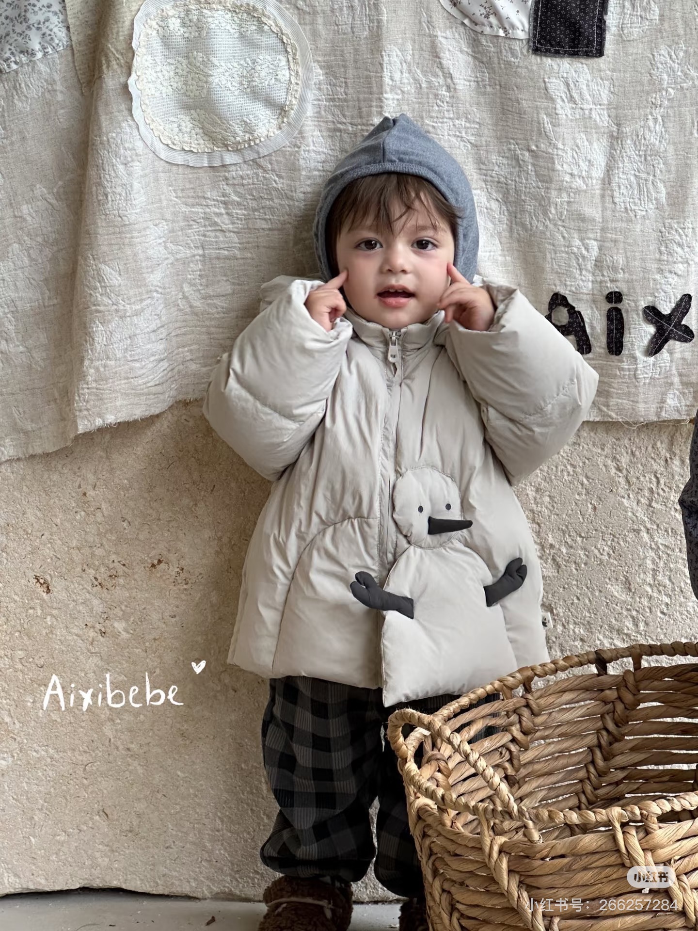 爱喜松虫羽绒服2025冬季新款外套