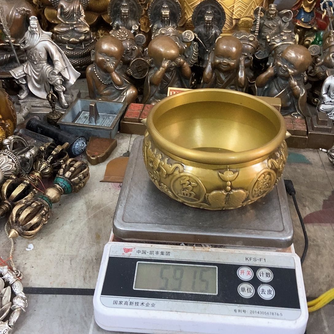 老杨，黄铜摆件，老杨黄铜摆