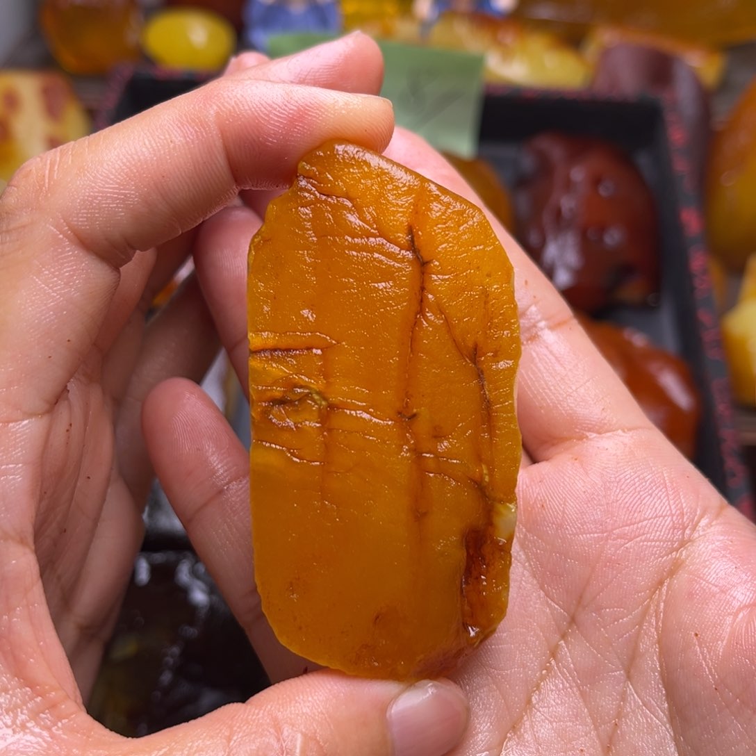 定制琥珀未镶嵌琥珀蜜蜡原石定制