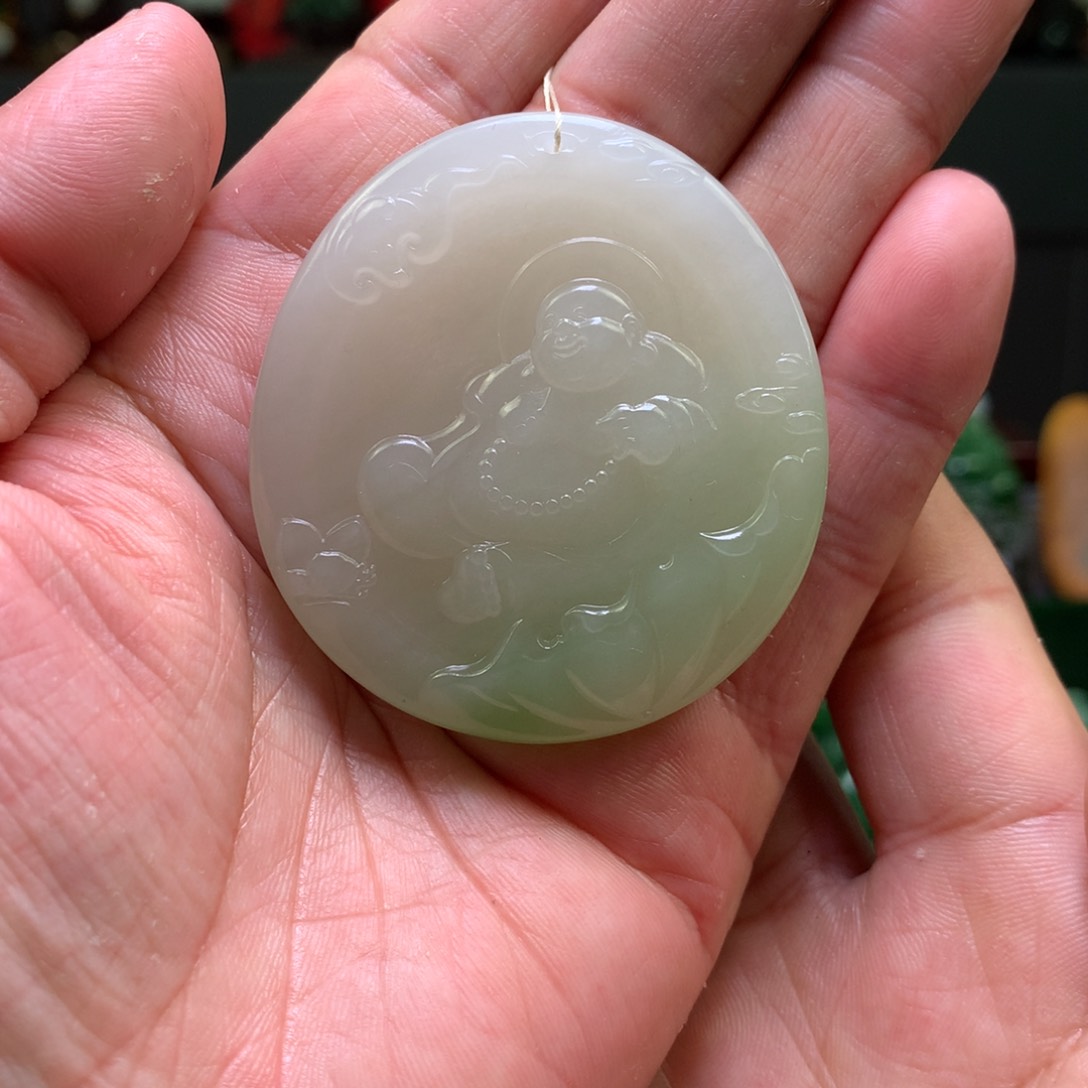 和田玉和田玉吊坠未镶嵌未镶嵌